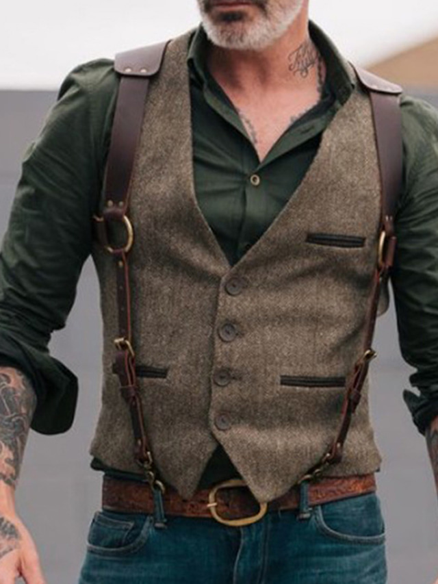 Gilet Homme Pro Company - Noir - Coton/polyester - Style Randonnée Décontracté - Neuf Avec étiquettes