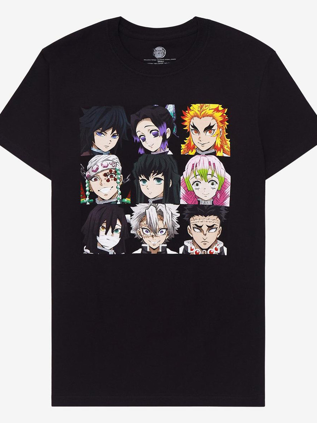  Inspirado por Demon Slayer: Kimetsu no Yaiba Hashira T-Shirt Dibujos 100% Poliéster Anime Harajuku Gráfico Kawaii Camiseta Para Hombre / Mujer / Pareja