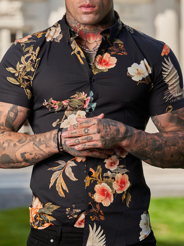 Brandit VINTAGE - Hemd - Olive/schwarz