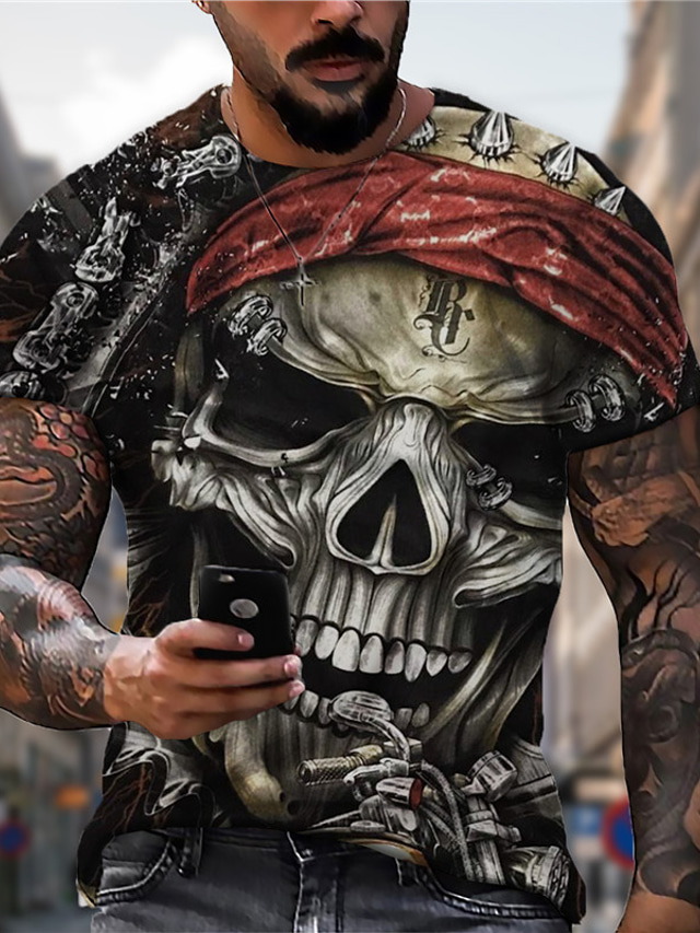 T Shirt Totenkopf Designer
