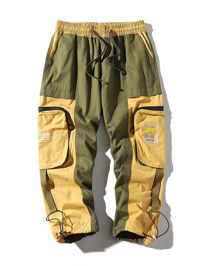 HOTake Herren Cargohose Mit Stretch - Bequeme Jogginghose Mit Vielen Taschen
