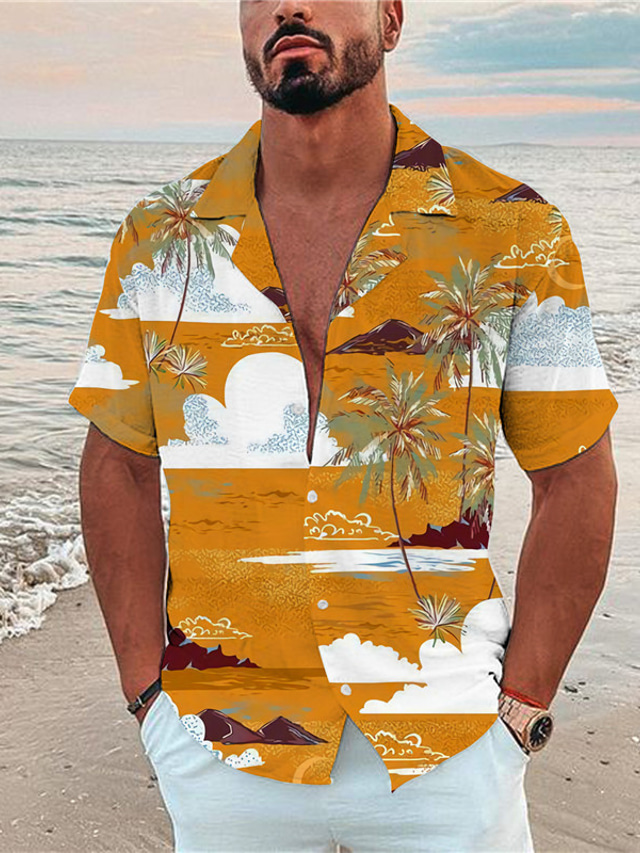 Homme Chemise Chemisette Chemise d'été Chemise Camp Chemise graphique