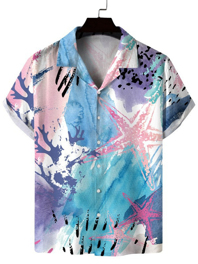 T-shirt Salty Crew Homme Bleu - Taille L - Manches Courtes - Actif Plein Air