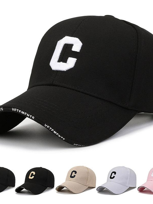  Men's Hat Baseball Cap Adjustable Buckle Pink