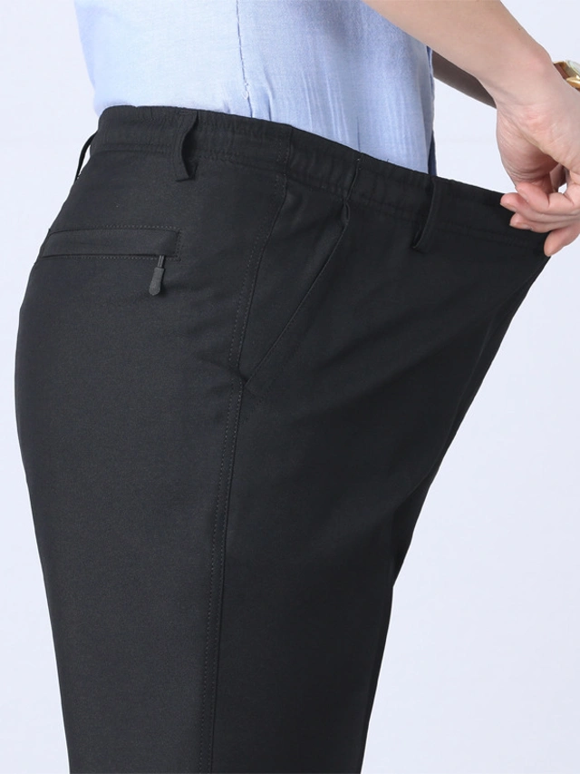 Pantalon d'arbitre Adams USA Smitty pour homme, devant plat, noir, 91 Pantalon d'arbitre Adams USA Smitty pour homme, devant plat, noir, 91