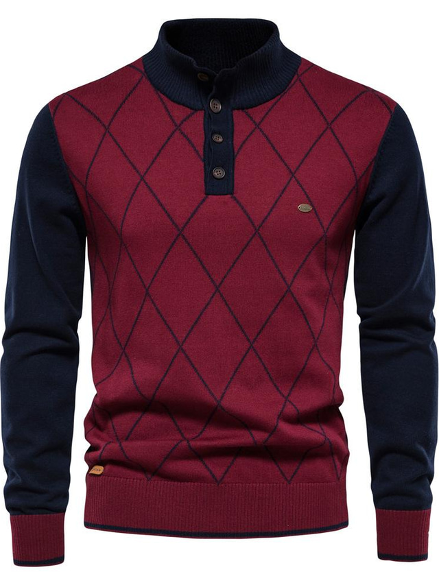  мужской свитер кардиган пуловер с длинным рукавом винтажный стиль v-образный вырез на пуговицах спереди теплый лучший топ мужской звездный зимний абрикосовый