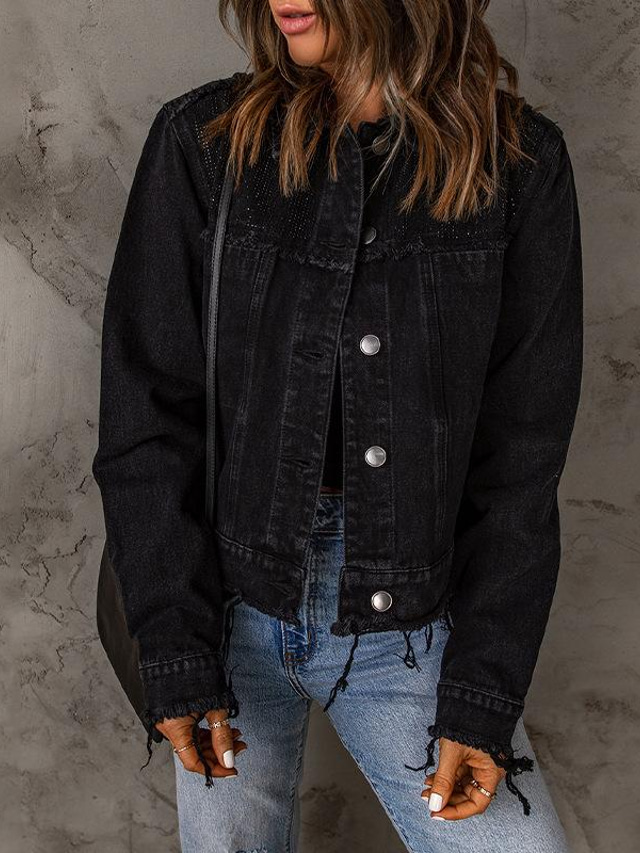Black Denim Jacket