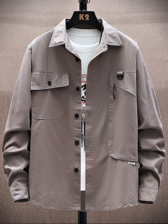 Chemise Boutonnée RedHead 3XL Verte - Poche Cargo - Sergé Coton - Manches Courtes