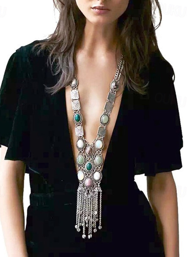  Femme Colliers du quotidien Extérieur Géométrie Collier