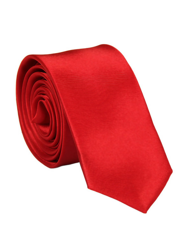  cravatta da uomo classica casual sottile semplice cravatta cravatta stretta 5 cm abiti da lavoro in tinta unita cravatta accessori per abiti formali festa in ufficio
