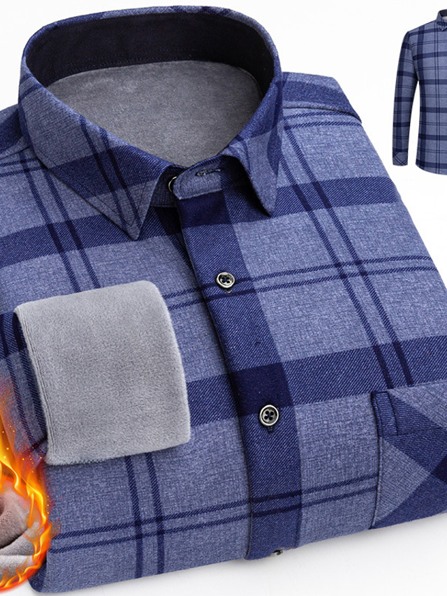 Chemise Flanelle Flag And Anthem - Gris/Noir à Carreaux - Taille L - Homme