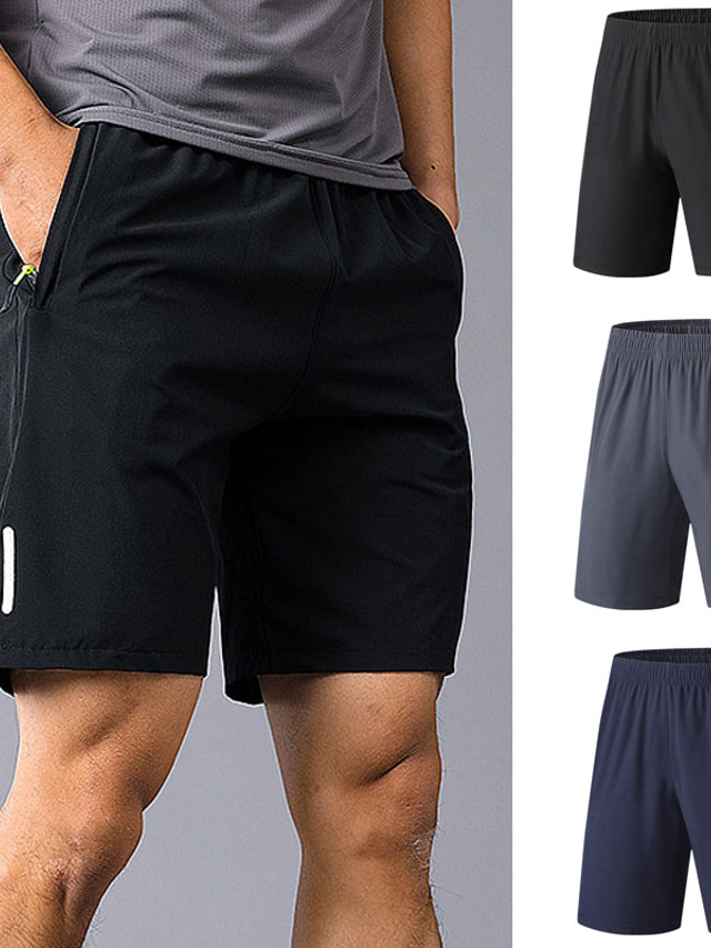 Herren Sport Shorts – Basketball & Training | Schnelltrocknend & Atmungsaktiv | Mit Reißverschlusstaschen | Größen M Bis 9XL