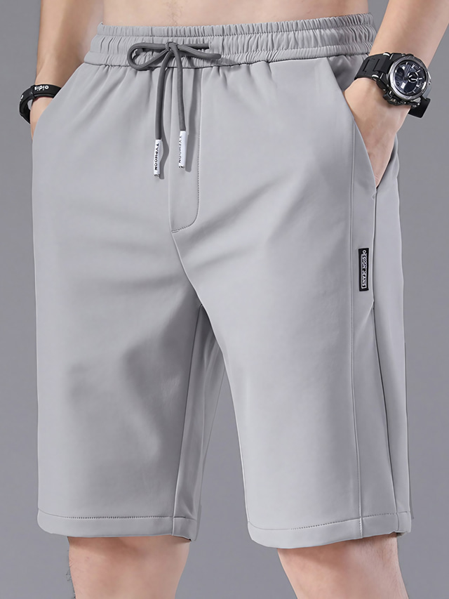 Short Fabletics Homme Noir – Taille M – Coton Extensible Avec Poches