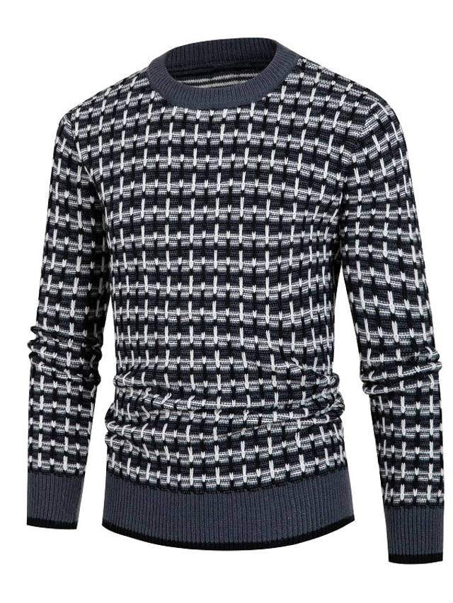 RED BRIDGE Pull Tricot Homme Slim Fit - Chandail Respirant Confortable, Idéal Travail Et Loisirs, Coupe Moderne