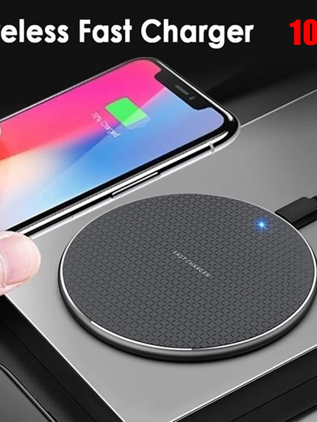 Slim Wireless Charger 15W Fast Wireless Charging Pad Compatible With Photo Inspiration
