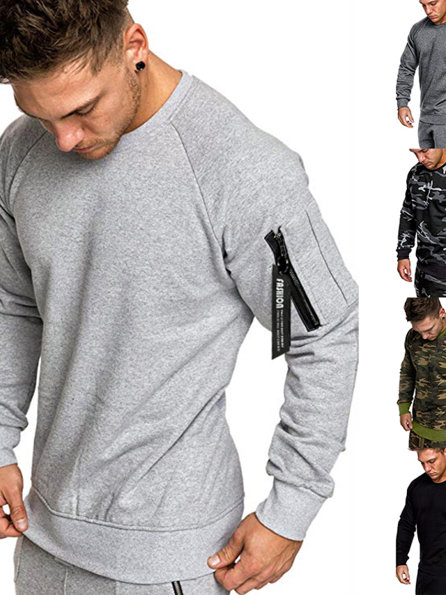 Sweat à Capuche Homme Zippé - Décontracté Sport Travail