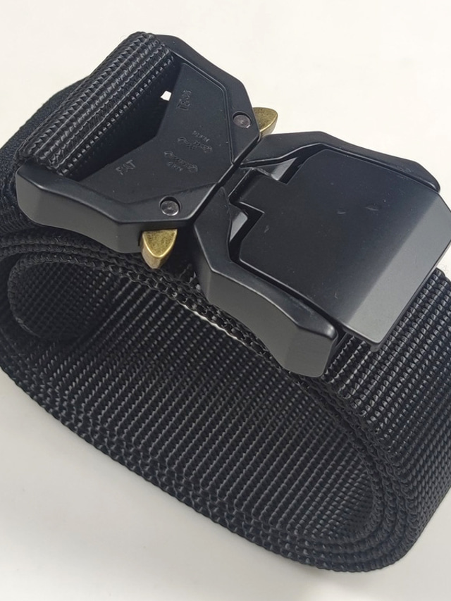  Homme Ceinture Ceinture tactique Ceinture de travail en nylon Noir Jaune Nylon Militaire Armée Plein Usage quotidien Sortie Fin de semaine
