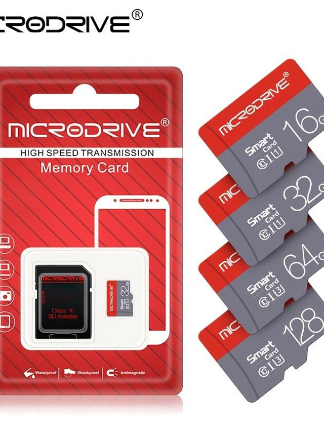 Microdrive Brand Memory Card 32GB 64GB 128GB 256GB SDXC/SDHC Mini Sd ...