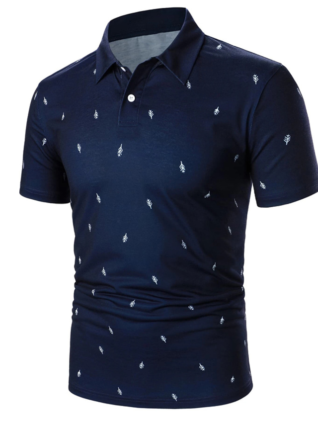 Polo Homme Casual Manches Courtes Été