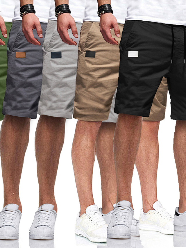 Short chino homme vert galvin VENTI8 vêtements de sport décontractés