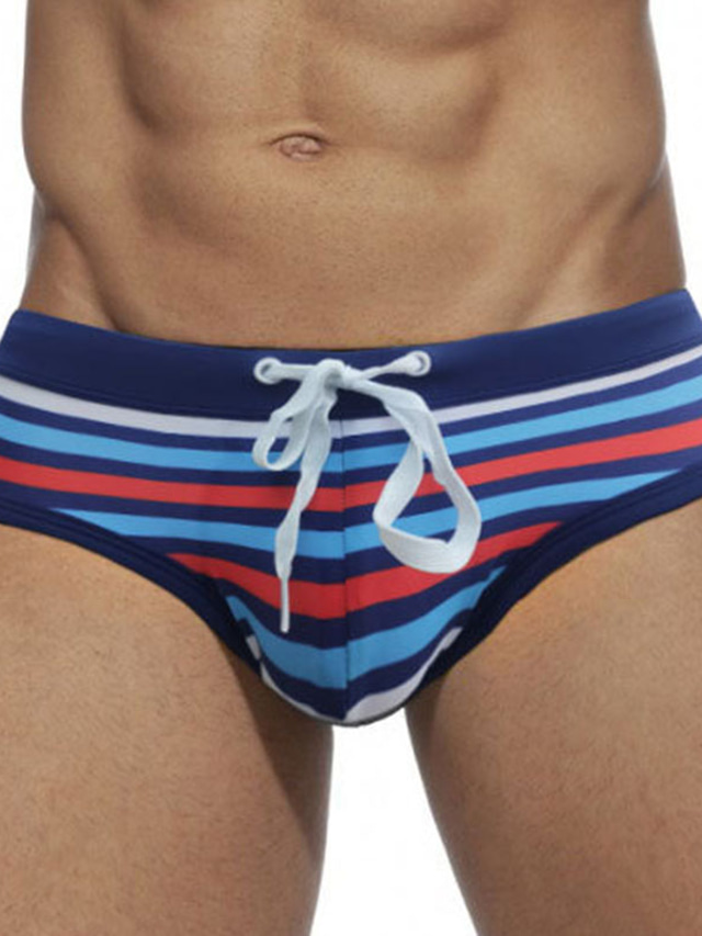Maillot De Bain Slip Homme YOUKD - Short De Bain Extensible, Confortable Et Rapide à Sécher