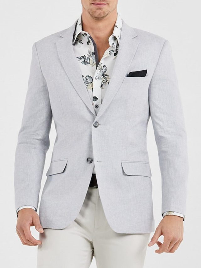 Dam Blazer Denim Modern Stil Skräddarsydd Vändbar Krage main image 1