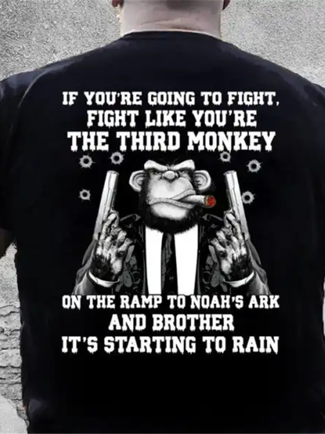  Bărbați Tricou Tricouri grafice Desene Animate Scrisă Imprimeu Grafic Stil Nautic Îmbrăcăminte În aer liber Stradă Manșon scurt Imprimeu Modă Designer Casual
