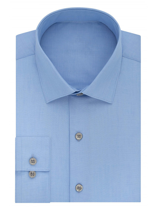  Pánské Košile Košile k obleku Světle modrá Černá Bílá Dlouhý rukáv Bez vzoru Klopa Léto Kancelář a kariéra Svatebnívečírek Oblečení
