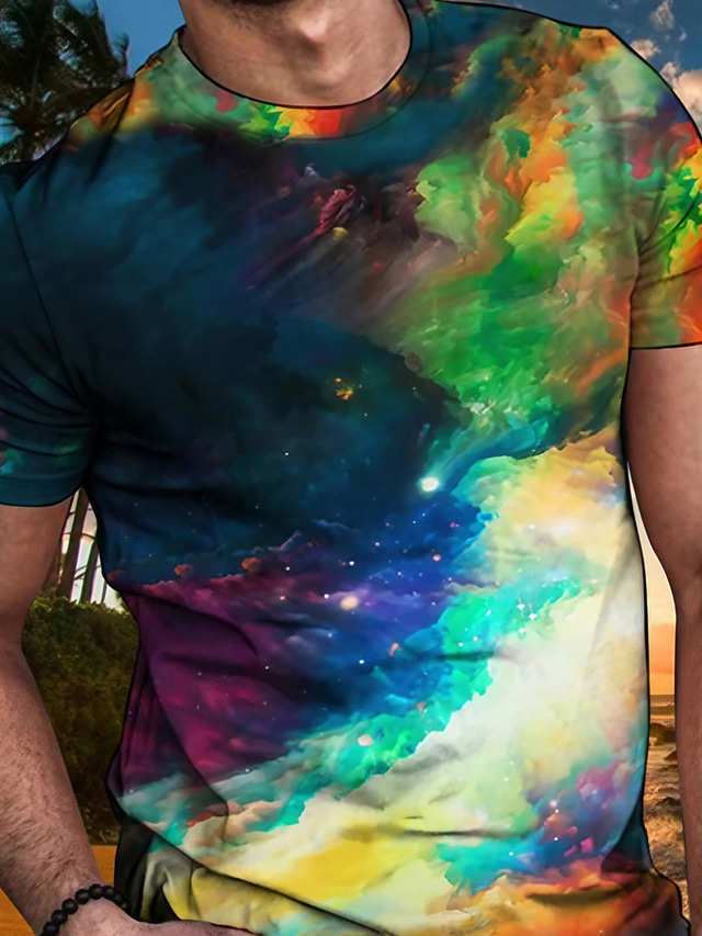 thumbnail image 2 of Lucky Brand Men's 100% Cotton Graphic Print T-Shirt - Crew Neck, Short Sleeve 2 of 6