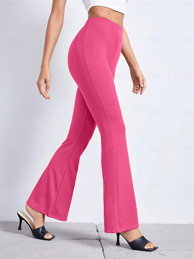 Fashion Floral Bell Bottom Pants