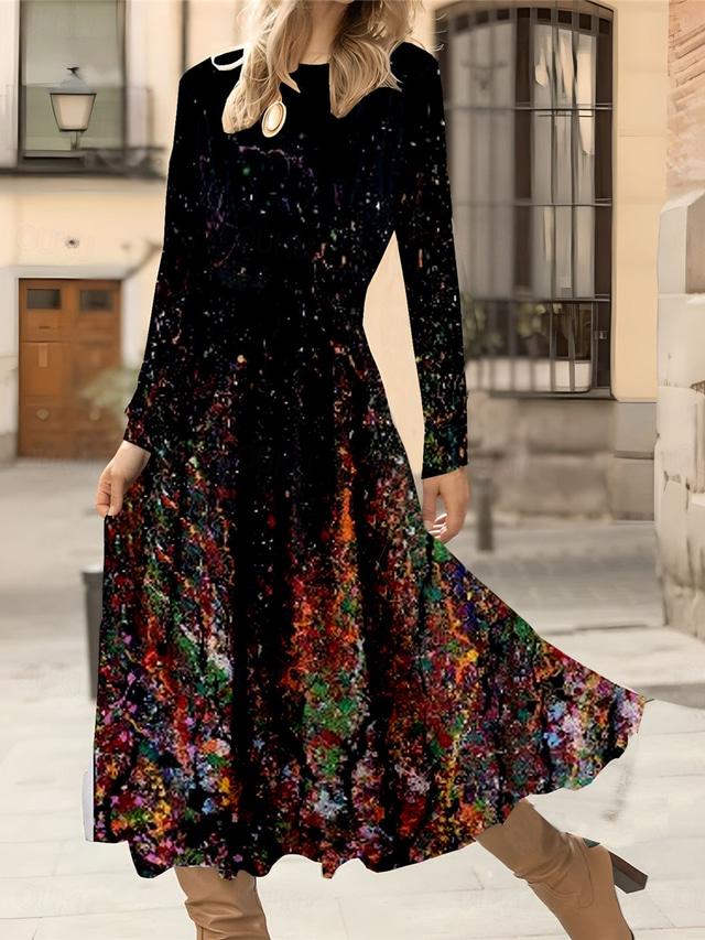 YMING Maglietta Donna Collo Rotondo, Abito Casual Corto E Tunica, Blu Reale, Taglie Forti (XS-5XL)