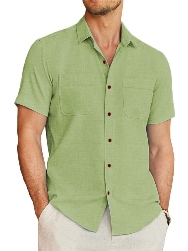 Chemise De Pêche Magellan Homme, Manches Courtes, Bleue, Taille L, 100% Nylon