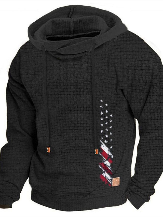 Herren-Kapuzenpullover, Militärisch, Taktisch, Cowboy, Täglich, Lässig