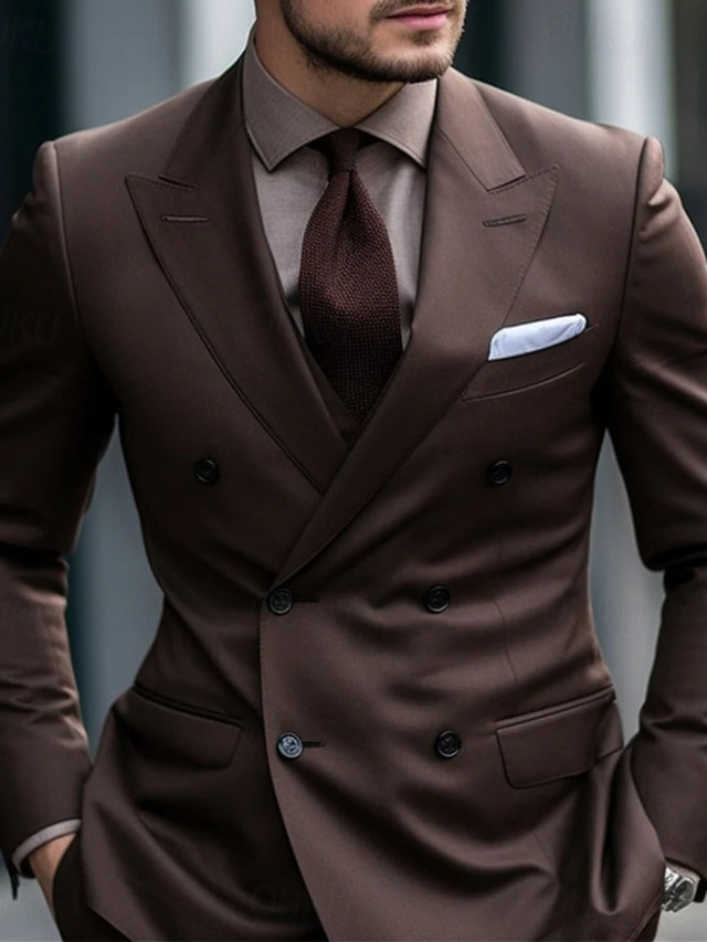 MANYUBEI Costumes pour Hommes, Blazer Grande Taille Coupe Ajustée Simple Boutonnage Deux Boutons Smoking Affaires Décontracté Mariage Banquet Hôte Veste Formelle Gros Vêtements Hommes,3XL,Blue
