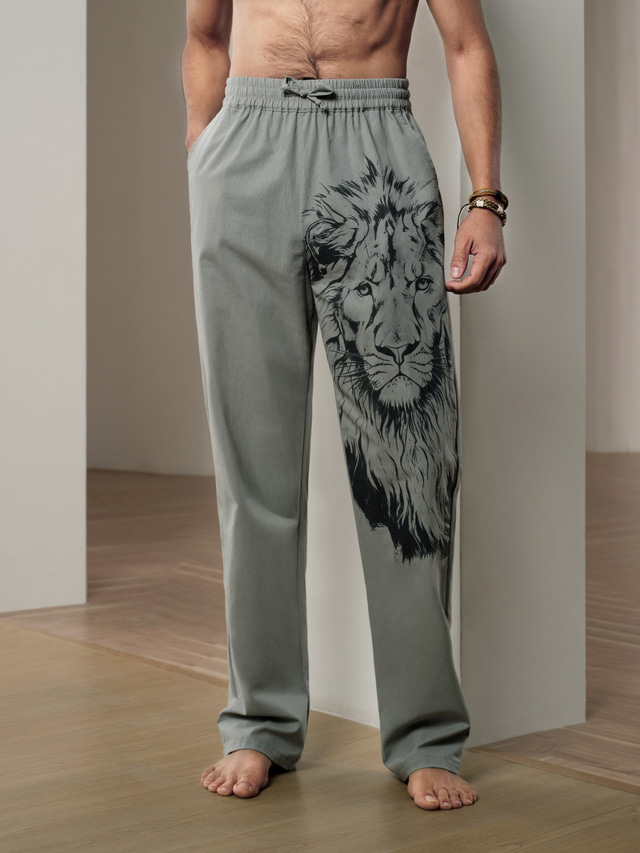 Pyjama Homme Drôle à Motif éléphant - Déguisement Original, Confortable, Pour Soirée Ou Nuit Cocooning