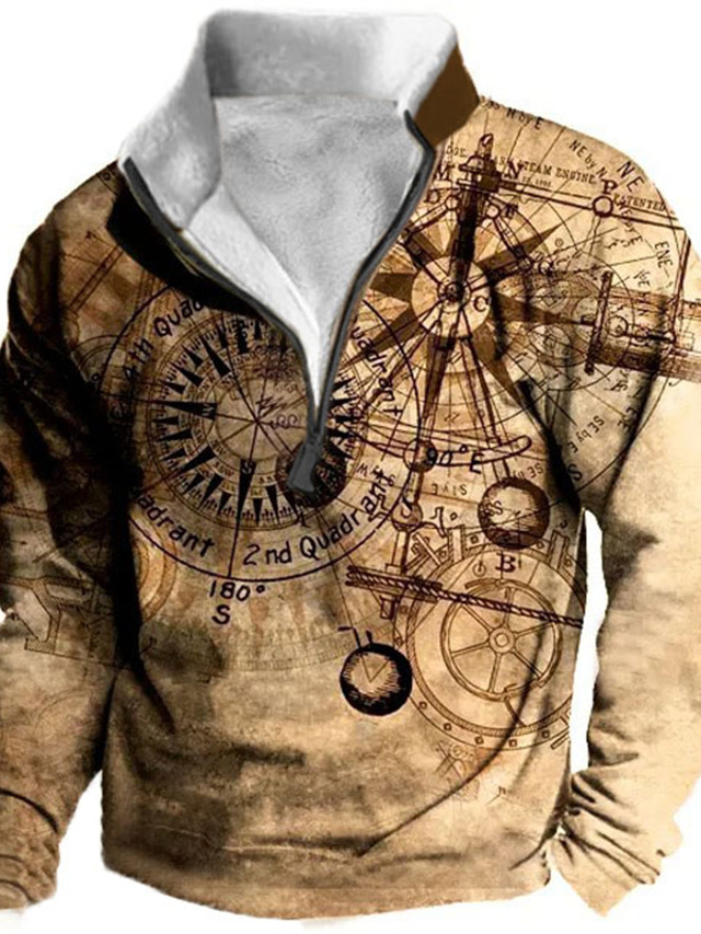 Hombre Animal Bloque De Color Estampados Sudadera Sudaderas Design