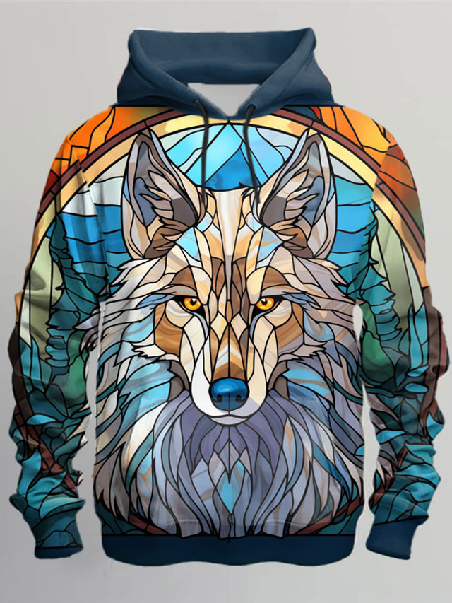 Sudadera Navideña Fea Para Hombre - Estampado 3D, Capucha, Talla M, 95% Poliéster, 5% Elastano