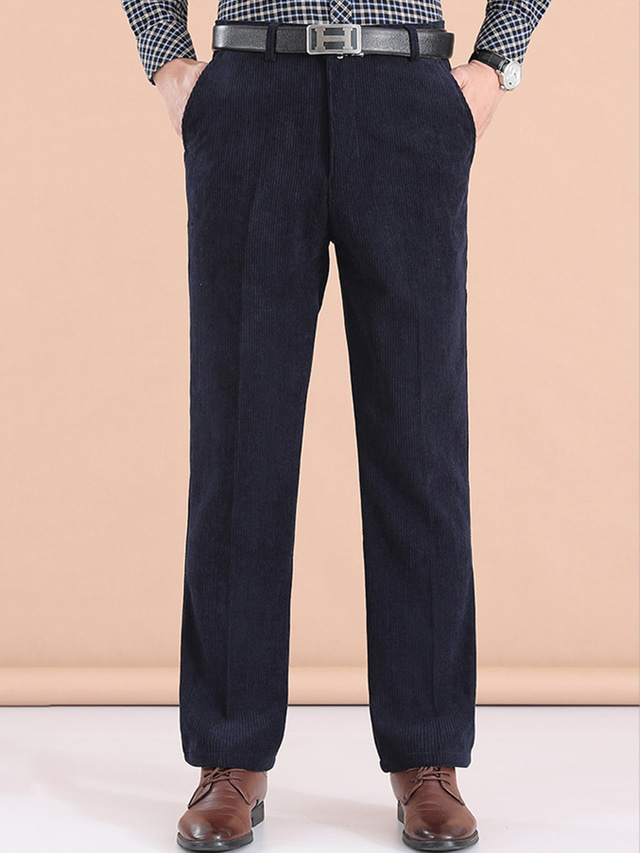 Pantalon Homme En Velours Bleu Marine Penguin By Munsingwear - Taille 38 X 32 - Occasion Très Bon état