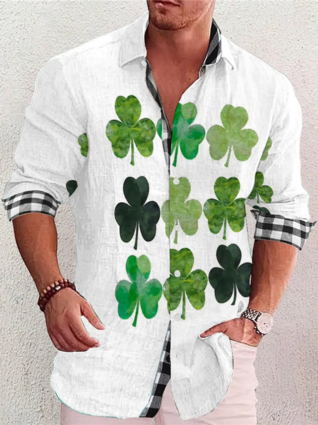 Beistle Kleeblatt-Ausschnitte – 144 Stück Zum Dekorieren Am St. Patrick‘s Day – Je 12,7 cm – Bunt Bedruckt