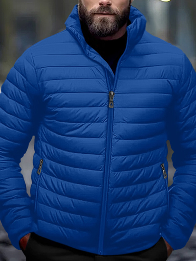 Veste Homme Hiver Doudoune Parka Chaude épaisse - Coupe Décontractée - Manches Longues - Isolation Thermique - Pour Quotidien Et Sorties