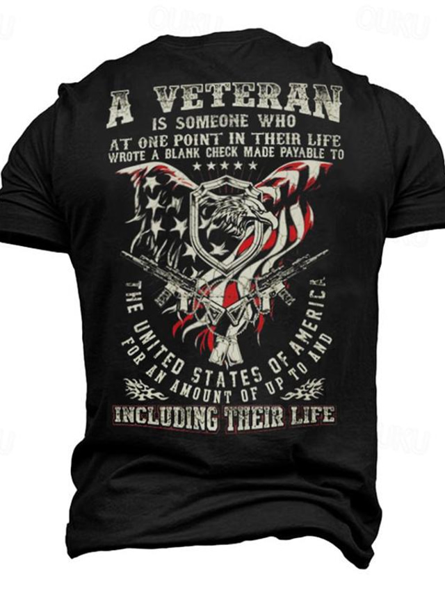  ανδρικό μπλουζάκι με στάμπα με αμερικανική σημαία γραφικό βαμβακερό μπλουζάκι κλασικό πουκάμισο κοντομάνικο άνετο μπλουζάκι στο δρόμο καλοκαιρινά ρούχα σχεδιαστών μόδας