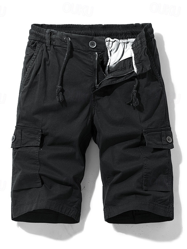 Shorts Chino Homme ORANDESIGNE - Bermuda Cargo Avec Poches, Léger Et Respirant