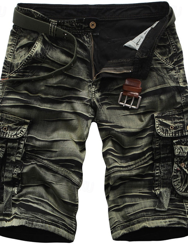Short Cargo Tactique Homme Été - Résistant, Imperméable et Ultra-Prati