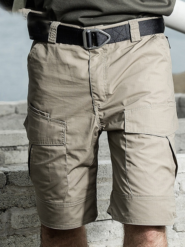 Kolongvangie Pantalon d'entraînement tactique pour homme, décontracté, randonnée, pêche, avec plusieurs poches de 71 à 114 (sans ceinture