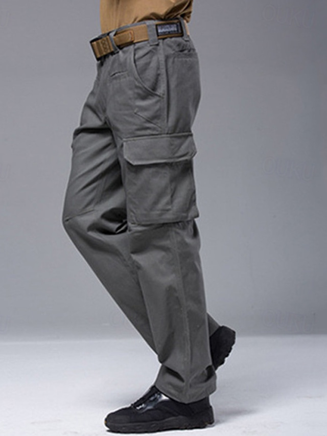 Flexcamo Pantalon Tactique Homme Multi-Poches - Pantalon Cargo Camouflage Flex Résistant Outdoor