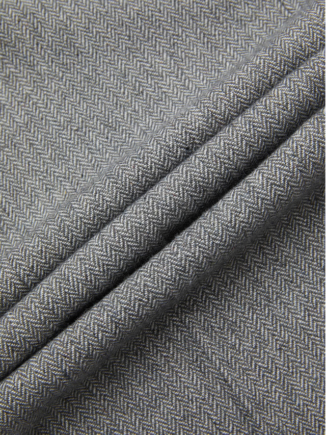 Men's Retro Vintage Tweed Blazer Herringbone Blazer Regular Plus Size