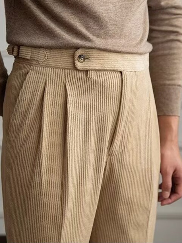Elegantes Gurkha Hose Herren Ebenbild