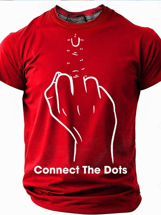  Men's Rude Offensive Funny Slang T Shirt Short Sleeve T shirt 3D Print Crew Neck Shirt Fashion Daily Street Daily Black Red Blue Summer Spring Clothing Apparel S M L XL XXL XXXL