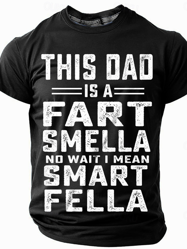  Men's Funny Slang T Shirt Short Sleeve T shirt 3D Print Crew Neck Shirt Fashion Daily Basic Street Casual Daily Black Blue Green Summer Spring All Seasons Clothing Apparel S M L XL XXL XXXL