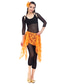 abordables Accessoires de danse-Danse du ventre Echarpe de hanche de danse du ventre Dentelle Femme Entraînement Mousseline de soie